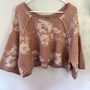 Free People Cropped Sweater